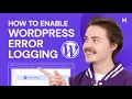 How to Check Your WordPress Error Log