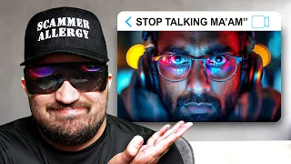 Paranoid Scammer Thinks I'm a Famous YouTuber, Plays The Video