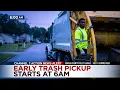 DeKalb County picking up trash earlier to keep workers out of the heat