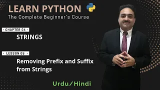 Learn Python Strings How to Remove Prefix and Suffix from Python Strings