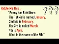Penny has 5 children Riddle Penny s mom has five kids Riddle A cat had three kittens