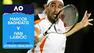 Marcos Baghdatis v Ivan Ljubičić Extended Highlights | Australian Open 2006 Quarterfinal