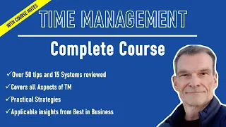 Free Time Management Course 3 hour with Tips Insights and practical advice