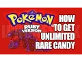 How to get Unlimited Rare Candy Pokemon Ruby GBA4IOS iOS 11 10 9 iPhone iPad