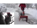 Snowblowing and First Start of the Season with an Ariens ST 2x2