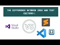 What is the difference between IDEs and Text Editors Kamogelo Codes South African Tech YouTuber