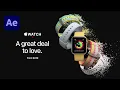 After Effects Tutorial Create Professional AD using Particles Motion Graphics 2023