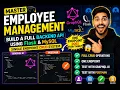 From Zero to Full Backend API Employee Management with Grap L Flask