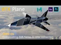 Compositing EXR passes color correction in After Effects - VFX Plane Part 05 Deprecated Workflow