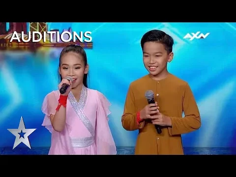 Cute Kids Once Upon A Time Stun The Audience Asias Got Talent 2019 on AXN Asia