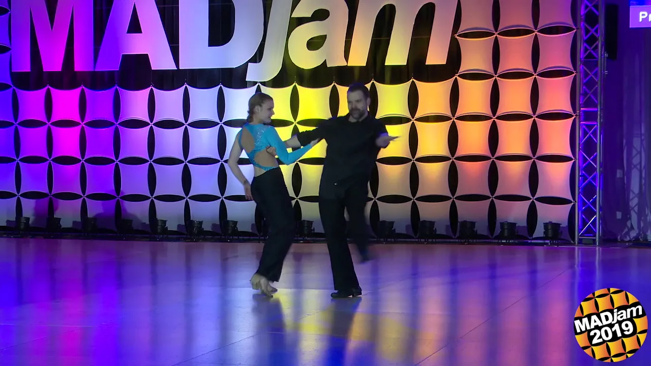 MADjam 2019 Pro Am Spotlight Follower Adriana Liggins with PJ Turner