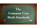 The Common Core Math Standards