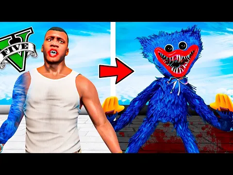 ME CONVIERTO en HUGGY WUGGY en GTA 5
