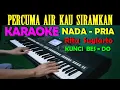 Download Lagu PERCUMA - Rita Sugiarto | KARAOKE NADA COWOK/PRIA || LIRIK, HD