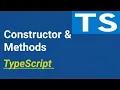 Constructor and Methods TypeScript tutorial in Hindi