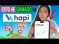 THIS IS WHAT I VE EARNED ON HAPI AND TWO TIPS TO INCREASE PROFITS