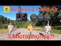 Download Lagu Insta360 Ace Pro 2 and Mic Air: 1 Camera, 3 Wireless Microphones