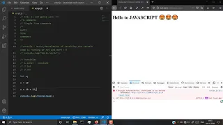 JavaScript full crash course for absolute beigneers