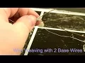 Weaving 2 Base Wires Wire Weaving Techniques Wire Weaving Tutorial Wire Weaving Patterns