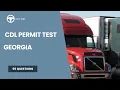 Georgia CDL Permit Test 2026 Questions and Answers