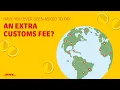 Why You Might Pay Extra Customs Fees for International Deliveries Duties Taxes Explained