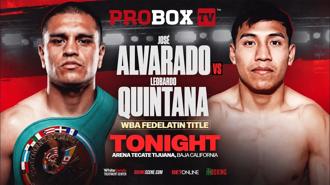 JOSE ALVARADO vs LEOBARDO QUINTANA | from Tijuana, Mexico | English 2026-10-24 01:59