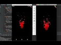 Flutter Blood particle effect