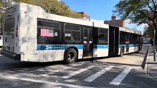 MTA NYCT on the M15 to Pike St at E Houston St Chrystie St