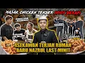 Download Lagu MASAK CHICKEN TENDER SPICY KHAIRUL AMING!!! 4SEKAWAN TERJAH RUMAH NAZRUL??!!
