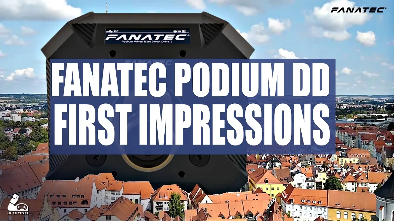 FANATEC PODIUM WHEEL BASE - FIRST IMPRESSIONS