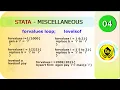 forvalues loop levelsof STATA Econometrics Melody Mphil P