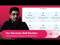 How to Add Our Services Grid Section in WordPress Ultimate Blocks Pattern