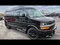 2022 9 PASSENGER Explorer Chevy Express Conversion Van POV Test Drive Review