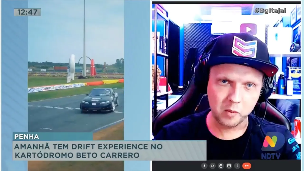 Sábado tem Drift Experience no kartódromo do Beto Carrero