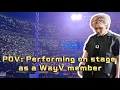 Lagu POV：Performing on stage as a WayV member🕺｜KUN’s Behind