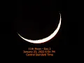 Moon Phase - January 23 2023 6 54 PM CST 11th Moon Day 2