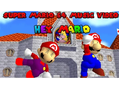 Download MP3 Super Mario 64 Music Video ~ Hey Mario (Mario & The Brick Breakers)