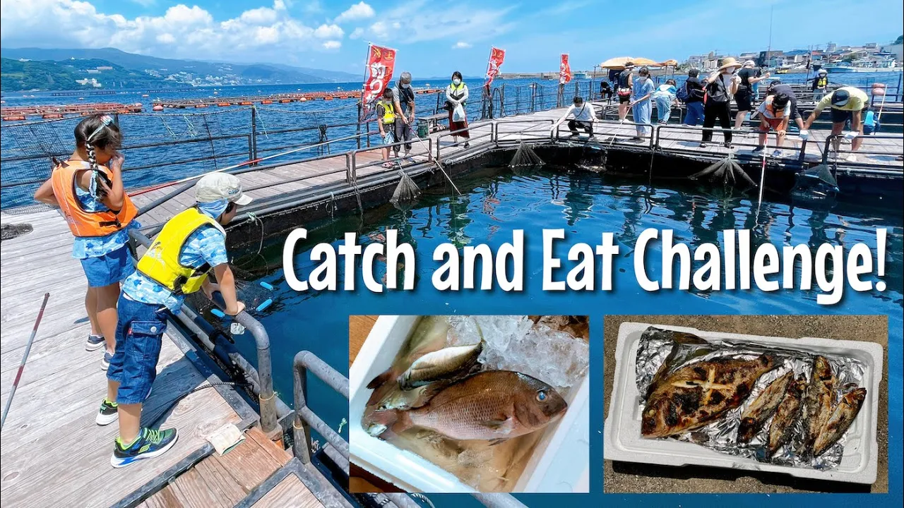 Catch Fish and Eat Challenge     OCHIKERON   Create Eat Happy :)