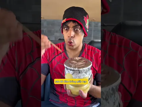 Con trai làm socola dẻo cho ba ăn 🪎