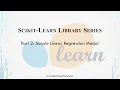 Simple Linear Regression Model using Scikit Learn Part 2