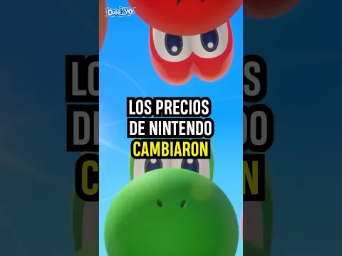 ¡Los precios de Switch 2 cambiaron! #shorts #nintendo