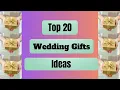 Top 20 Best Wedding Gift Ideas Marriage Gift Ideas Marriage Gifts for Couple