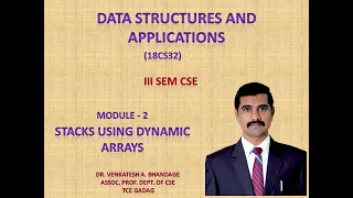 18 - Stacks using dynamic arrays