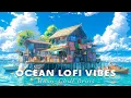 Download Lagu Ocean Lofi Vibes 🌸 Japanese Shoreline Ambience with Relaxing Beats🌊 Soft Lofi Chill Beats