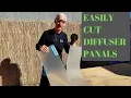 How to cut acrylic for drop in lights