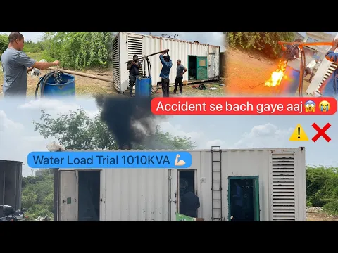 Download MP3 Water Load Accident ❌ Big Generator Load Trial 1010KVA | 4K