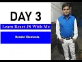 React Tutorial for Beginners in hindi Day 3 Render Elements