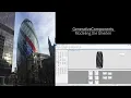 Modelling the Gherkin with GenerativeComponents Part 3