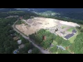 DJI Inspire 1 Drone again at Allegany High School Cumberland Maryland 4k