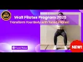Wall Pilates Program 2025 Workouts Challenges Charts Free PDF Guide